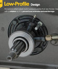 Hydraulic Throwout Bearing For GM Release Bearing Stock Clutch For Small Block Chevy V8 And Most Stock Style Three Speed And Four Speed Chevy Transmissions Tremec Ready Replacement For 91025610 And 91025613 installed close-up