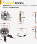 Product dimensions for Hydraulic Throwout Bearing For GM Release Bearing Stock Clutch For Small Block Chevy V8 And Most...