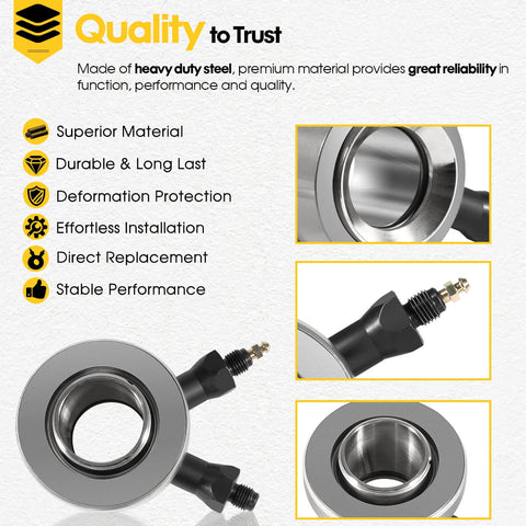 Hydraulic Throwout Bearing For GM Release Bearing Stock Clutch For Small Block Chevy V8 And Most Stock Style Three Speed And Four Speed Chevy Transmissions Tremec Ready Replacement For 91025610 And 91025613