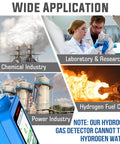 Hydrogen Gas Detector With 0 To 1000 Ppm Range Real Time H2 Monitor for industrial, lab, power, and fuel cell applications.