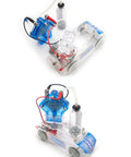 Compact electric car model powered by zinc-citric acid in Hydrogen Fuel Cell Trolley for Educational Stem Labs and Electric Vehicle Demonstrations