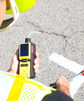 Person using Hydrogen Gas Analyzer With Built In Pump For Ultra Fast Detection 0 To 1000ppm Range 1ppm Resolution USA NIST Calibrated