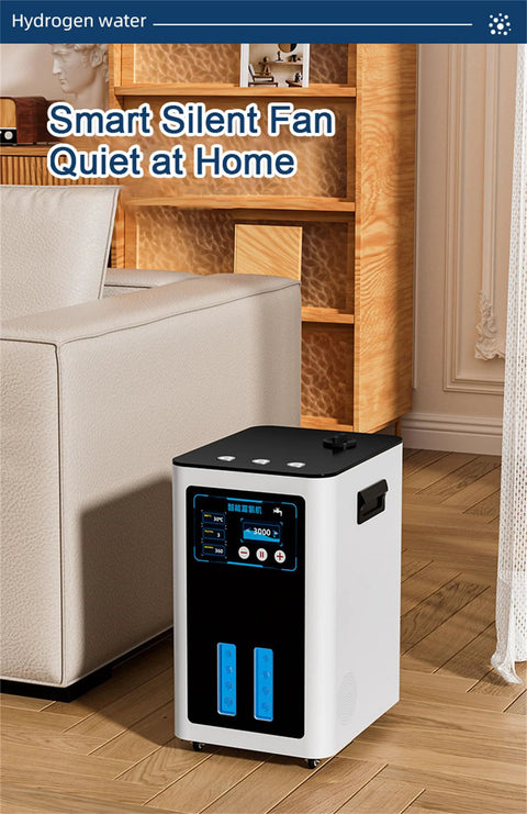 High Purity Hydrogen Inhalation Machine For Wellness And Daily Health with 99.99 Percent Purity and quiet operation at home