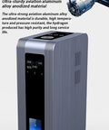Hydrogen Inhalation System With PEM Water Electrolysis Ionizer Your Go To Hub For 3000 ml Per Minute Total Output Including 2000 ml Per Minute H2 And 1000 ml Per Minute O Three Adjustable Flow Modes 99.992% Pure H2 No Chlorine Or Ozone Single Suction in aviation aluminum alloy body