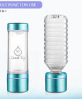 Hydrogen Water Bottle Generator For Enhanced Hydration At Home Or On The Go Dual Chamber SPE PEM Technology Up To 4000 PPB Pure Hydrogen