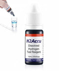 Hydrogen Water Test Kit With Blue Drops Reagent For Precise Dissolved Hydrogen Measurement Up To 10000 ppb In Bottles