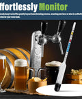 Hydrometer For Wine Making With 100 Mm Alcohol Test Jar Specific Gravity Hydrometer For Wine And Beer Brewing Testing Kit