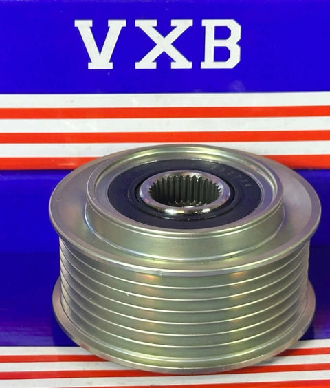 F-232774 Overrunning Alternator Pulley for Hyundai shown against VXB packaging background
