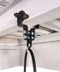 ✝️ Beam Cable Trolley;I-Beam Trolley for Cable;Overhead I-Beam Cable Conveyor attached for automation, showcasing rollers and bolts