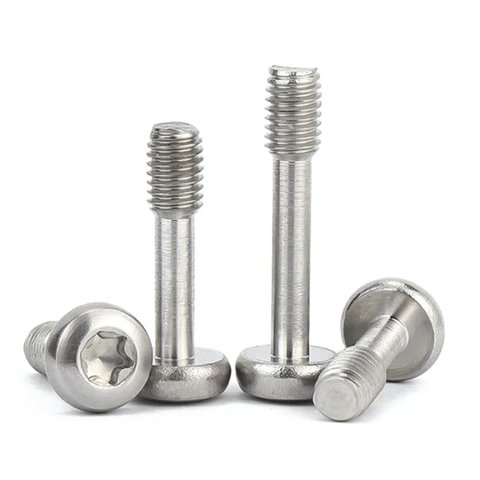 M4 x 16mm Stainless Steel Torx Round Head Captive Screw set, showcasing durable and corrosion-resistant materials.