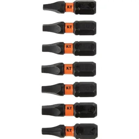 Impact Driver Bit Set With Magnetic Nut Drivers, ProFlex S2 Steel Phillips, Slotted, Square And TORX Bits In Beefy Case, 40 Piece Kit