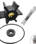 Pro Grade Impeller, O-Ring and Oil Seal Kit for Milwaukee M18 Transfer Pumps Direct Replacement of 49-16-2771 shown with parts