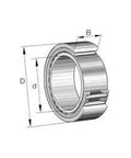 INA NAO9X22X12 TV Inner Ring Bearing Replacement Part For Machinery And Industrial Gear High Precision Heavy Duty Durable Steel