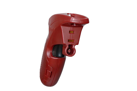 Quick Fix Incandescent Christmas Holiday Light Set Repair Tool | UL Listed (#230566), side view of red repair tool for lights