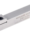 Heavy Duty Built To Last Indexable Grooving Cutoff Holder For Three Quarter Inch By Three Quarter Inch Grooving With Nickel Plated Body And Tin Coated Carbide Inserts GTN3 Accusize Industrial Tools.