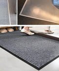Self Adhesive Flat Floor Transition Strip, PVC Laminate Floor Strip Carpet Transition Strip in use near shoes
