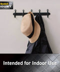 Indoor Double Sided Mounting Tape With Industrial Strength Adhesive For Painted Drywall Holds Up To 15 Pounds No Mess Or Tools Required 1 Inch By 125 Inch Easy Clean Up And Strong Bond For Picture Frames Shelves Or Decor.
