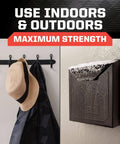 Extreme Double Sided Mounting Strips Mega Pack 1 Inch By 3 Inch Tape Holds Up To 30 Lbs Indoor Or Outdoor Use 48 Strips