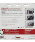 Indoor Window Shrink Kit For 42 To 62 Inch Windows Clear 9 Pack Insulation Film packaging instructions.