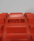 Close-up view of Industrial 8H SF Coupling Sleeve for TB Woods Machinery, highlighting durable, heavy-duty construction.