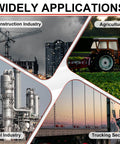 Heavy Duty 72 Piece JIC 37 Degree Cap And Plug Kit applications in construction, agriculture, fuel, and trucking sectors.