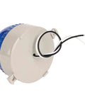 Back view of Industrial 110V Blue LED Warning Light Signal Tower Lamp With Steady Flash For 110V AC Systems Nxtop N3072B