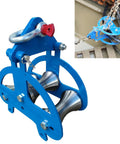 Industrial Cable Pulley Sheave with Anchor Shackle for Large Scale Laying Heavy Duty Steel Cable Feeding and Wire Pulling Sheave