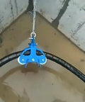 Industrial Cable Pulley Sheave With Anchor Shackle For Large Scale Laying used in construction tunnel wiring.