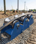 Industrial Cable Pulley For Large Scale Laying And Wire Pulling Tools, Heavy Duty Steel Sheave guiding cables on construction site