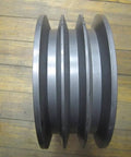 Side view of Conveyor Sheave 7.5X3C SF For Classical CB Bushing, Through Bore 2.00 In, with 3 grooves, TB Wood's 753C style component.