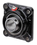 Industrial Flange Block Ball Bearing One And Three Quarters Inch F3U228N Rexnord Link Belt Compatible front view