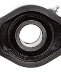 Heavy Duty 2 Inch Flange Block Ball Bearing With Rugged Cast Iron Housing And Sealed Design For Longer Life An Industrial Grade Workhorse Interchangeable With Leading Brands Rexnord Link Belt FX3W2E32E front view