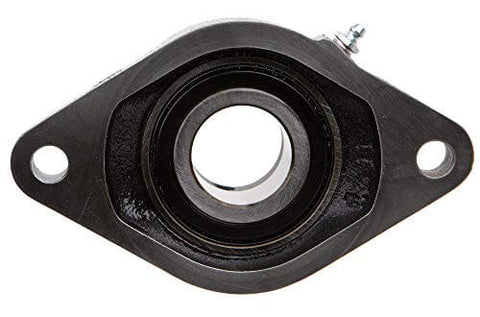 Heavy Duty 2 Inch Flange Block Ball Bearing With Rugged Cast Iron Housing And Sealed Design For Longer Life An Industrial Grade Workhorse Interchangeable With Leading Brands Rexnord Link Belt FX3W2E32E front view