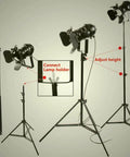 Vintage Industrial Floor Lamp Tripod With Adjustable Gooseneck In Black Finish, Height 68-180 Cm, 5 M Cord With Foot Switch, E26 Bulb Not Included, Pack Of 2 For Living Room Bedroom Office Bar Lighting For A Lit Ambience