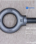 Two Pack Heavy Duty Lifting Eyebolts Five Eighth By Eleven Thread One And One Quarter Inch Long Industrial Grade Forged Quenched And Tempered