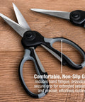Industrial Grade Heavy Duty Scissors Multipurpose Shears For Sewing And Crafting With Stainless Steel Blades and Comfortable Handles