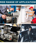 Wide range of applications showcasing use of 12 Pcs Thick Rubber Spacers Five Eighths Inch Outer Diameter One Quarter Inch Inner Diameter One Half Inch Thickness Rubber Bushings Anti Vibration Flat Spacer Washers For Home And Industrial Machinery And Equipment in various settings.