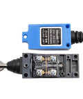 Momentary Limit Switch For Industrial Machinery 5A 220V showing sealed rotary roller lever switch components