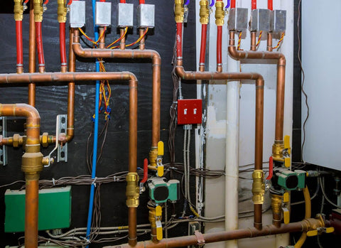 Installed Two Pack Three Quarters Inch Push Fit Ball Valve With Disconnect Clip Full Port Push To Connect Water Shut Off Valve