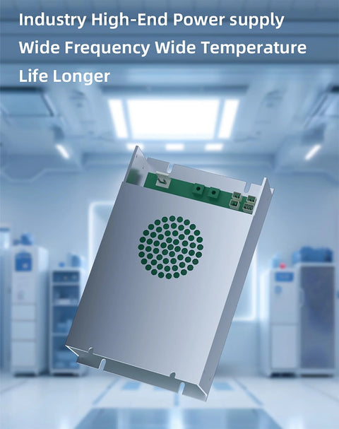 Industrial power supply for a high-purity hydrogen generator