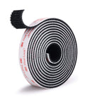 Rolled Beefy Heavy Duty Reclosable Fastener Strips 1/2 In By 7.5 Ft Industrial Strength Self Mating Interlocking Mushroom Heads
