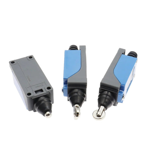 Industrial Rotary Roller Lever Limit Switch Sealed IP Rated 5A 220V Momentary Action ME 8169 Compatible Two Pack