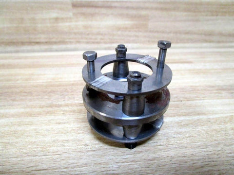 Industrial 1 Inch to 2 Inch Shaft Coupling for Power Transmission Rexnord 114404 PN 114404 front view