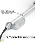 L bracket mounting detail for Industrial Signal Tower Light Set For Factory Floors With RGB LED Indicators 110V 3 Tiers
