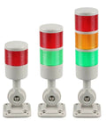 Industrial Signal Tower LED Stack Light With Rotatable Base 110V 220V AC Power No Buzzer 1 Layer Steady Or Flash Mode