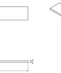 Technical drawing of Industrial Steel Butt Hinge, Extra Heavy Duty, 5mm Thick, 270 Degree Opening, Gray, with dimensions and details.