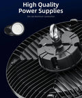 Industrial Grade 200W UFO LED High Bay Light Delivers 30000 Lumens IP65 5000K Daylight Boss Level Brightness close-up view
