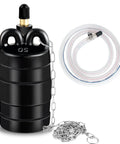 2 Inch Inflatable Pipe Plug For Sewer Tests And Water Pressure Testing Balloon Rubber Plug with 39.37 Inch Hose and Chain