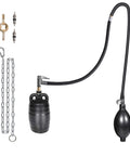 2 Inch Inflatable Pipe Plug Balloon Kit With Extension Hose And Pump For Plumbing Pressure Testing And Leak Detection