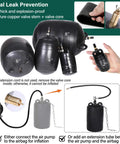 2 Inch Inflatable Pipe Plug Balloon Kit With Extension Hose And Pump For Plumbing Pressure Testing and Leak Detection